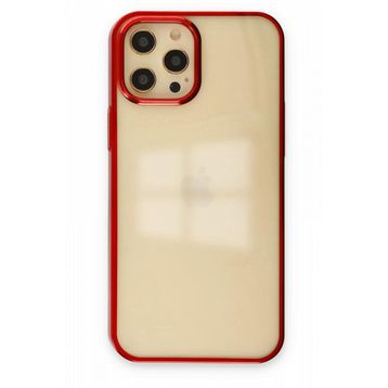 BSSM iPhone 12 Pro Max Element Silikon Kırmızı Kılıf