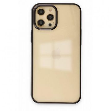 BSSM iPhone 12 Pro Max Element Silikon Siyah Kılıf