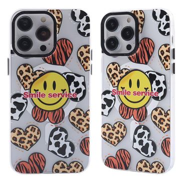 BSSM iPhone 12 Pro Max Magneticsafe Desenli Kapak Apollo Şeffaf 2 Kılıf