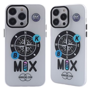 BSSM iPhone 12 Pro Max Magneticsafe Desenli Kapak Apollo Şeffaf 3 Kılıf