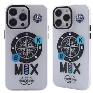BSSM iPhone 12 Pro Max Magneticsafe Desenli Kapak Apollo Şeffaf 3 Kılıf