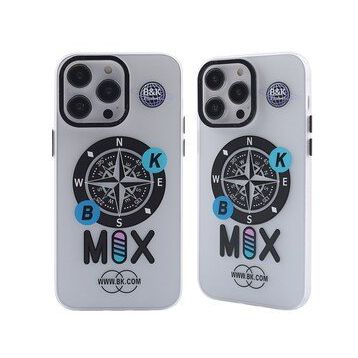 BSSM iPhone 12 Pro Max Magneticsafe Desenli Kapak Apollo Şeffaf 3 Kılıf