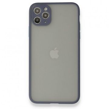 BSSM iPhone 12 Pro Max Montreal Silikon Kapak Gri Kılıf