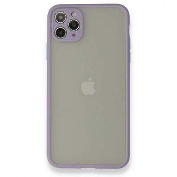 BSSM iPhone 12 Pro Max Montreal Silikon Kapak Mor Kılıf