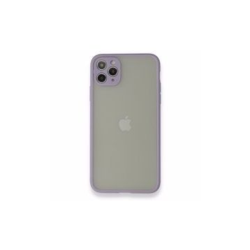 BSSM iPhone 12 Pro Max Montreal Silikon Kapak Mor Kılıf