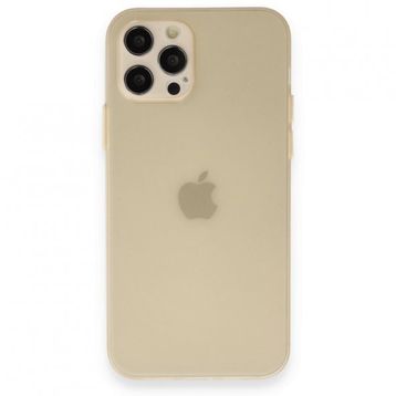 BSSM iPhone 12 Pro Max Puma Silikon Gold Kılıf
