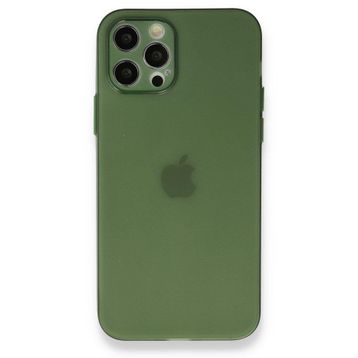 BSSM iPhone 12 Pro Max Puma Silikon Yeşil Renkli Kılıf