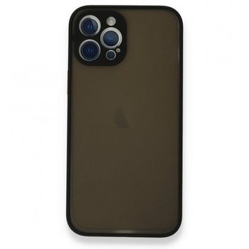 BSSM iPhone 12 Pro Montreal Silikon Kapak Siyah Kılıf