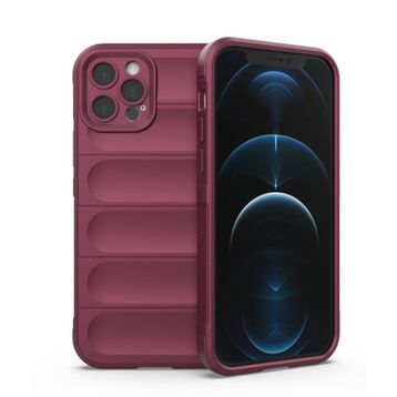 BSSM iPhone 12 Pro Optimum Silikon Bordo Kılıf