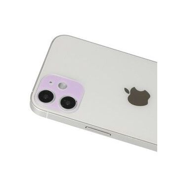 BSSM iPhone 12 Rainbow Mor Kamera Lens Koruma Camı