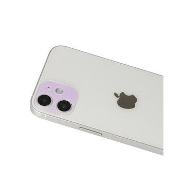 BSSM iPhone 12 Rainbow Mor Kamera Lens Koruma Camı