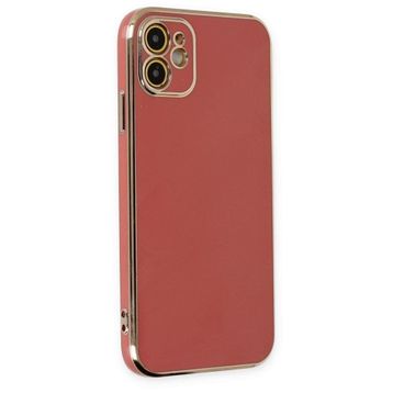 BSSM iPhone 12 Volet Silikon Kırmızı Kılıf