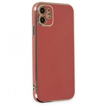 BSSM iPhone 12 Volet Silikon Kırmızı Kılıf