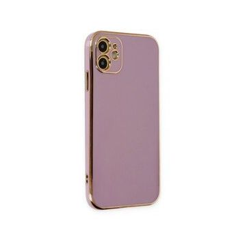 BSSM iPhone 12 Volet Silikon Mor Kılıf