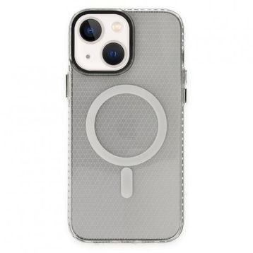 BSSM iPhone 13 Beta Magneticsafe Silikon Şeffaf Kılıf