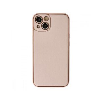 BSSM iPhone 13 Coco Deri Silikon Kapak Pudra Kılıf