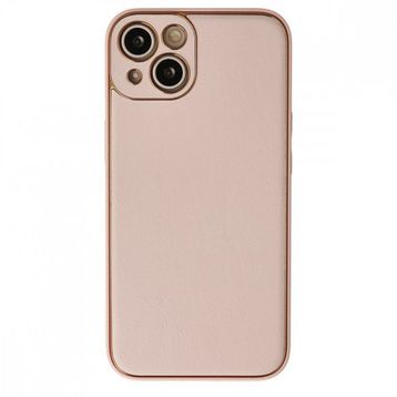 BSSM iPhone 13 Coco Deri Silikon Kapak Pudra Kılıf