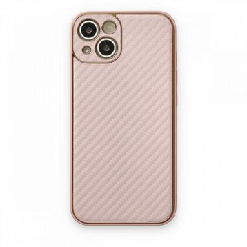 BSSM iPhone 13 Coco Karbon Silikon Pembe Kılıf