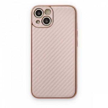 BSSM iPhone 13 Coco Karbon Silikon Pembe Kılıf