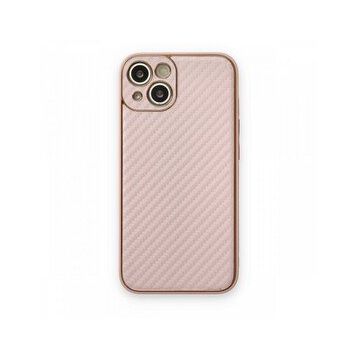BSSM iPhone 13 Coco Karbon Silikon Pembe Kılıf