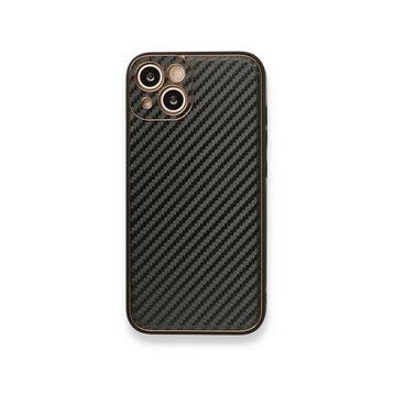 BSSM iPhone 13 Coco Karbon Silikon Siyah Kılıf