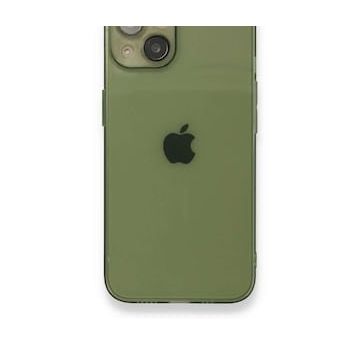 BSSM iPhone 13 Fly Lens Silikon Yeşil Kılıf
