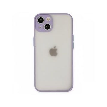 BSSM iPhone 13 Montreal Silikon Kapak Mor Kılıf