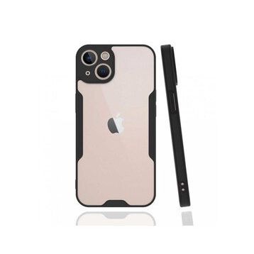 BSSM iPhone 13 Platin Silikon Siyah Kılıf