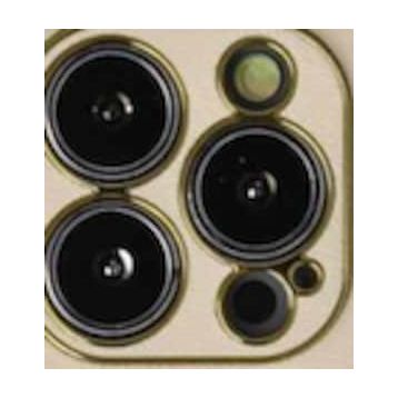 BSSM iPhone 13 Pro Coco Gold Deri Standlı Kapak Kılıf