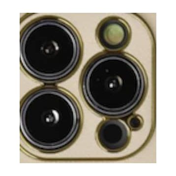 BSSM iPhone 13 Pro Coco Gold Deri Standlı Kapak Kılıf