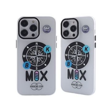 BSSM iPhone 13 Pro Magneticsafe Desenli Kapak Apollo Şeffaf 3 Kılıf