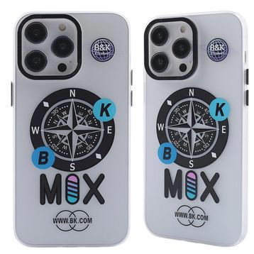 BSSM iPhone 13 Pro Magneticsafe Desenli Kapak Apollo Şeffaf 3 Kılıf