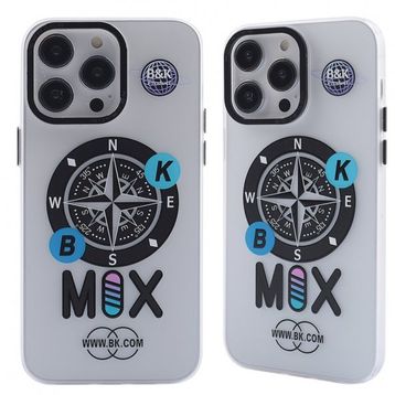 BSSM iPhone 13 Pro Magneticsafe Desenli Kapak Apollo Şeffaf 3 Kılıf