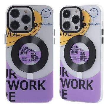 BSSM iPhone 13 Pro Magneticsafe Desenli Kapak Apollo Şeffaf 6 Kılıf