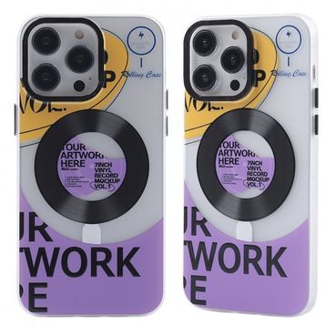 BSSM iPhone 13 Pro Magneticsafe Desenli Kapak Apollo Şeffaf 6 Kılıf