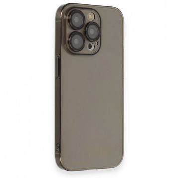 BSSM iPhone 13 Pro Max Armada Lensli Kapak Siyah Kılıf