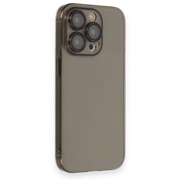 BSSM iPhone 13 Pro Max Armada Lensli Kapak Siyah Kılıf