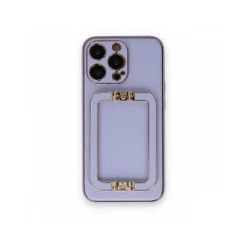 BSSM iPhone 13 Pro Max Coco Elit Kapak Lila Cep Telefonu Kılıfı