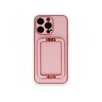BSSM iPhone 13 Pro Max Coco Elit Kapak Pembe Cep Telefonu Kılıfı