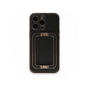 BSSM iPhone 13 Pro Max Coco Elit Kapak Siyah Cep Telefonu Kılıfı