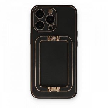 BSSM iPhone 13 Pro Max Coco Elit Kapak Siyah Cep Telefonu Kılıfı
