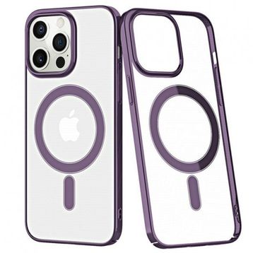 BSSM iPhone 13 Pro Max Element Magneticsafe Sert Kapak Derin Mor Kılıf