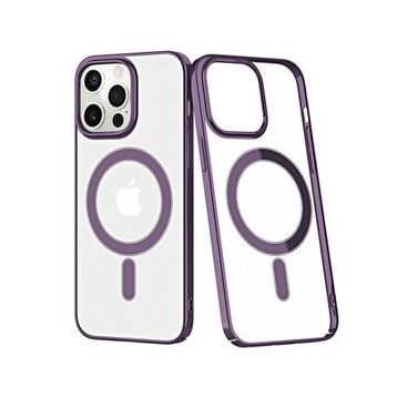 BSSM iPhone 13 Pro Max Element Magneticsafe Sert Kapak Derin Mor Kılıf