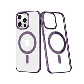 BSSM iPhone 13 Pro Max Element Magneticsafe Sert Kapak Derin Mor Kılıf