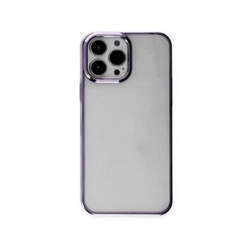 BSSM iPhone 13 Pro Max Element Silikon Mor Renkli Kılıf
