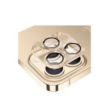 BSSM iPhone 13 Pro Max Gold Pers Alüminyum Kamera Lens