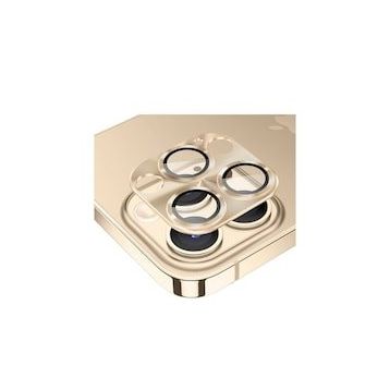 BSSM iPhone 13 Pro Max Gold Pers Alüminyum Kamera Lens