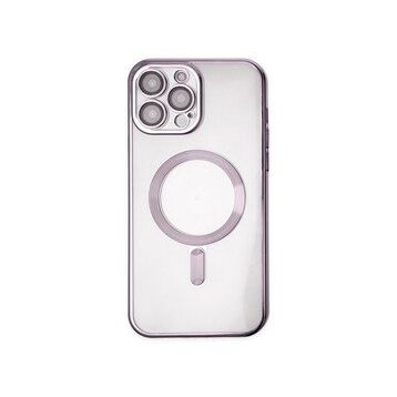 BSSM iPhone 13 Pro Max Kross Magneticsafe Kapak Mor Kılıf
