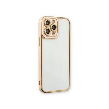 BSSM iPhone 13 Pro Max Liva Lens Silikon Pudra Kılıf