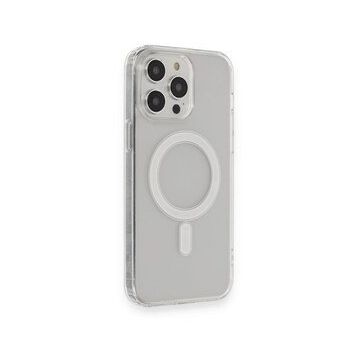BSSM iPhone 13 Pro Max Matte Şeffaf Magneticsafe Şeffaf Kılıf